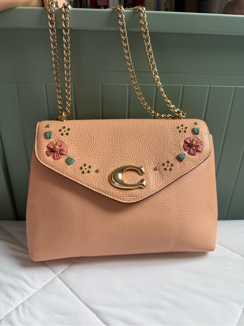Coach Tammie shoulder bag with Floral